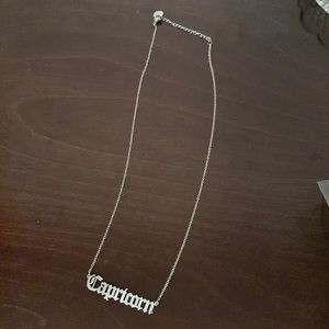 Zodiac necklace CAPRICORN